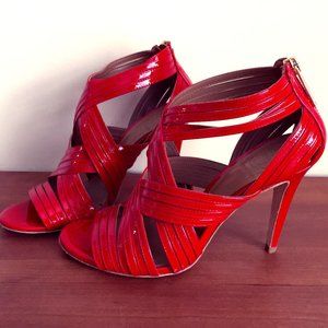 TORY BURCH LIV Heeled Sandal sz 71/2